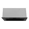 Вытяжка встраиваемая LINE S BL A/60 GL/PB черное стекло INTERLINE - small