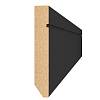 Плінтус MDF AGT SPR-7029 723 Чорний шовк Soft Touch 2800х100х16мм - small