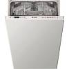 Посудомийна машина вбудована 45см DSIC3M19 біла Indesit - small