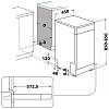 Посудомоечная машина 45см DSFO3T224C белая Indesit,  - фото №17 - small