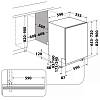 Посудомоечная машина встроенная 60см D2I HD524 A белая Indesit, фото - фото №5 - small