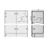 Механизм Push/Pull-To-Move для WingLine L, облегчённый, белый (9339517), Hettich, фото - фото №5 - small