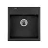Мойка MERIDA black shine (496*480mm.) гранит GRANADO - small