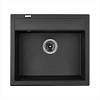 Мойка LERIDA black shine (560*510mm.) гранит GRANADO - small