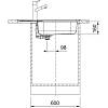 Мийка нерж. SKL 611-78 XL декор Franke (101.0716.716), недорого - фото №3 - small