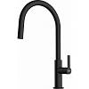 Змішувач Maris Slim J Pull Down змішувач з витяжним виливом, чорний матовий Franke (115.0728.389) - small