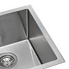 Мойка стальная Under top mini STEEL S304 (400*430*220mm) GRANADO, фото - фото №5 - small