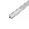 Профіль для LED-стрічки з молочною лінзою, STARLINE MICRO, L = 2м, алюміній, анодоване срібло - small
