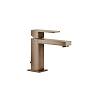 Змішувач для умивальника Gessi Rettangolo, донний клапан Copper Brushed PVD (20001708) Gessi - small