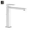 Змішувач для умивальника Gessi Rettangolo, високий, д/к Black Metal Brushed PVD (11923707) Gessi - small