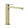 Змішувач для умивальника Gessi Rettangolo, високий Brushed Brass PVD (11924727) Gessi - small