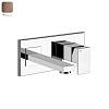 Змішувач для умивальника Gessi Rettangolo, короткий вилив Copper Brushed PVD (44840708) Gessi - small