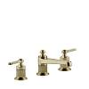 Змішувач для умивальника Gessi Venti 20 на 3 отвори, низький Bruched Brass PVD (65013727) Gessi - small