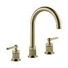 Змішувач для умивальника Gessi Venti 20 3 отвори зонтичний, з д/к Bruched Brass PVD (65015727) Gessi - small