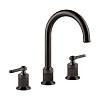 Змішувач для умивальника Gessi Venti 20 на 3 отвори Black Metal Bruched PVD (65016707) Gessi - small