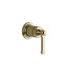 Настінний змішувач Venti 20, зовнішня частина, на 1 вихід Brushed Brass PVD (65109727) Gessi - small