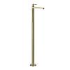 Змішувач для умивальника Venti 20, підлоговий, зовнішня частина Brushed Brass PVD (65095727) Gessi - small