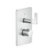 Термостат Inciso, на 2 виходи, зовнішня частина Chrome (58134031) Gessi - small