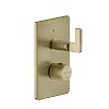 Термостат Inciso з 2 виходами, зовнішня частина Brushed Brass PVD (58134727) Gessi - small