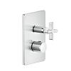 Термостат Inciso з 3 виходами, зовнішня частина Chrome (58236031) Gessi - small