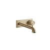 Змішувач для умивальника настінний Gessi 316 Warm Bronze Brushed PVD (54490-726) Gessi - small
