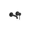 Змішувач для умивальника настінний Gessi 316 Matte Black (54486-299) Gessi - small