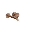 Змішувач для умивальника настінний монтаж Origini Copper Brushed PVD (66088708) Gessi - small