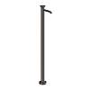 Змішувач для умивальника підлоговий Origini Black Metal Brushed PVD (66095707) Gessi - small