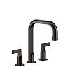 Змішувач для умивальника Inciso середній, донний клапан Black Metal Brushed PVD (58013707) Gessi - small