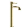 Змішувач для умивальника Inciso високий Brushed Brass PVD (58004727) Gessi - small