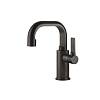 Змішувач для умивальника Inciso донний клапан Black Metal Brushed PVD (58008707) Gessi - small
