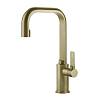 Змішувач для умивальника високий, донний клапан Inciso Brushed Brass PVD (58005727) Gessi - small