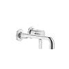 Змішувач для умивальника настінний, короткий вилив Inciso Chrome (58088031) Gessi - small
