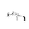 Змішувач для умивальника настінний, довгий вилив Inciso Chrome (58089031) Gessi - small
