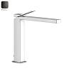 Змішувач для умивальника Rettangolo K високий з д/к Black Metal Bruched PVD (53003707) Gessi - small