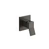 Змішувач для умивальника Gessi Rettangolo K на 1 вихід Black Metal Brushed PVD (53109707) Gessi - small