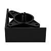 Мебельная ножка Ferro Fiori PL 736 R, h=35, макс. 750 кг, чёрный - small