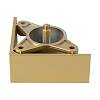 Мебельная ножка Ferro Fiori PL 736 R, h=35, макс. 750 кг, золото - small