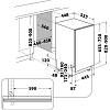Вбудована посудомийна машина WH4ID10CS60 45 см Whirlpool, оптом - фото №12 - small
