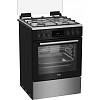 Плита комбінована чорна/нержавіюча сталь FBSM62530DXMS Beko - small