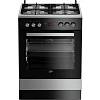 Плита комбінована чорна/нержавіюча сталь FSM62530DXMS Beko, купити - фото №2 - small