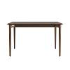 Стол обеденный раскладной Silva 130+40 x 80 тёмный орех, купить - фото №2 - small