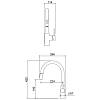 Змішувач PLAZA PLUS WINDOW антична латунь Blue Water (5901730617641), цена - фото №6 - small