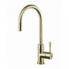Змішувач LIMA Inox/шампанське золото Blue Water (5901730616811) - small