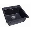Кухонна мийка BODRUM 510 black shine mirastone Miraggio, недорого - фото №3 - small