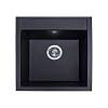 Кухонна мийка BODRUM 510 black shine mirastone Miraggio - small