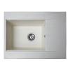 Кухонна мийка BODRUM 650 white mirastone Miraggio - small