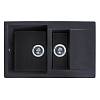 Кухонна мийка LAPAS black shine mirastone Miraggio - small