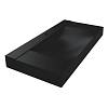 Умивальник FLY 1000 MIRASTONE black shine mirastone Miraggio - small