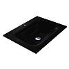 Умивальник JESSEL 600 MIRASTONE black shine mirastone Miraggio - small